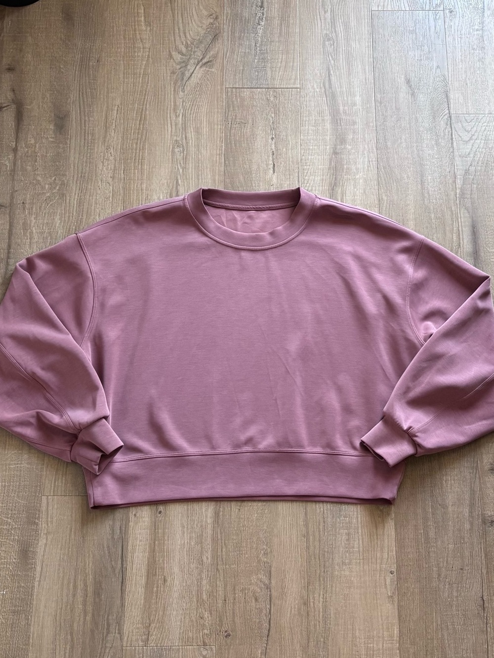 Lululemon Softstreme Perfectly Oversized Cropped Crew